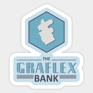 Graflex Bank Logo Shirt Sticker